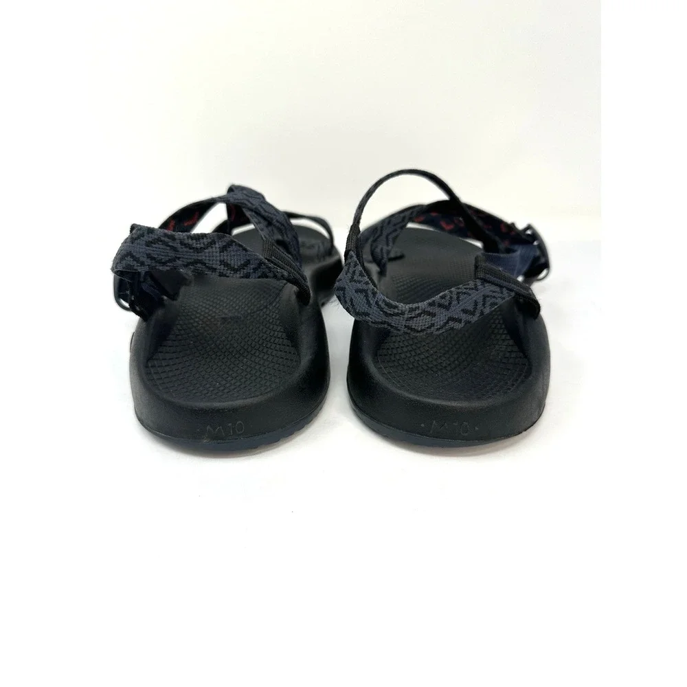 Chaco Z2 Classic Mens Size 10 Sandals Stepped Navy Blue Black Red Hiking Water